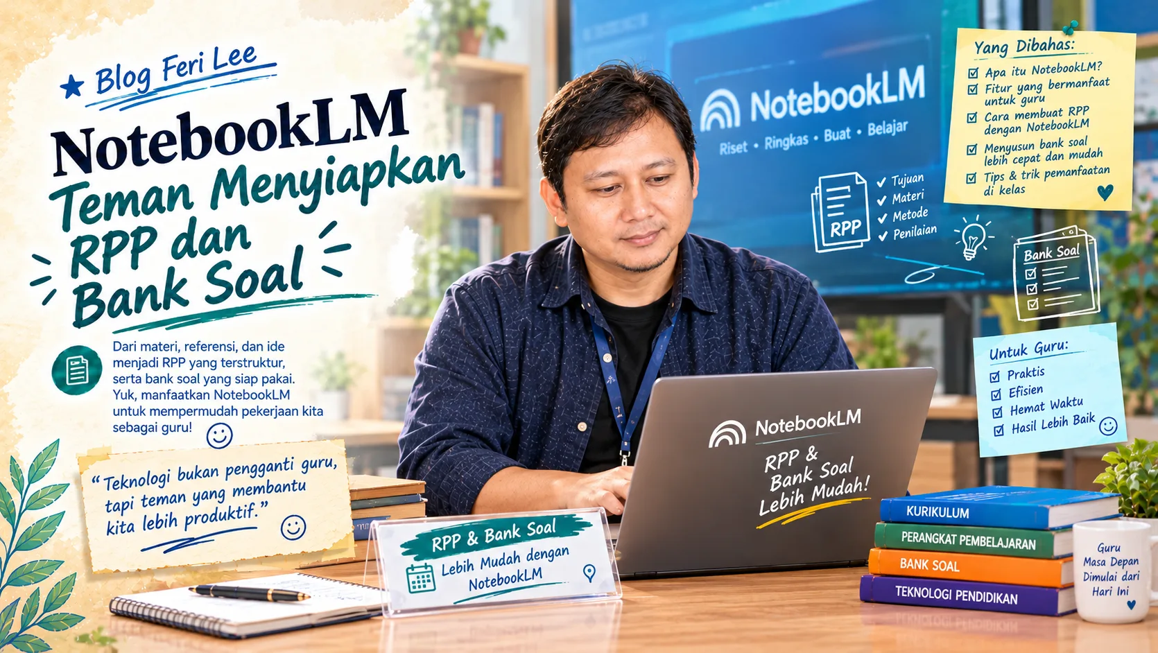 NotebookLM: Teman Menyiapkan RPP dan Bank Soal