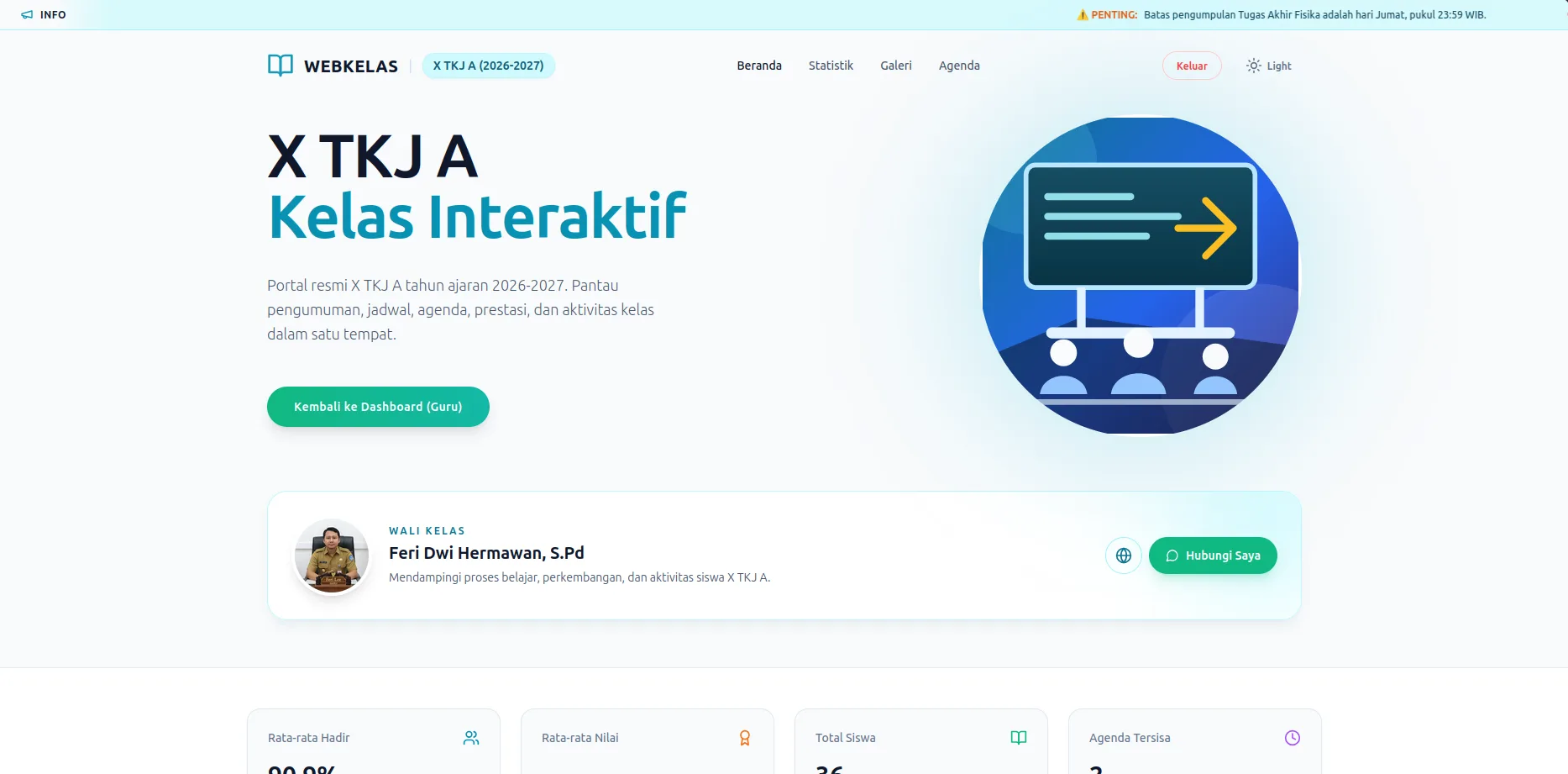 Platform Manajemen Pembelajaran Sekolah